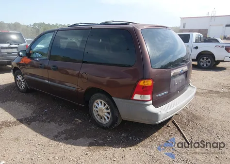 1999 Ford Windstar Lx z USA, uszkodzony, nr VIN 2FMZA5142XBA82384